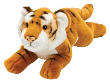 Liggende brun tiger - stor