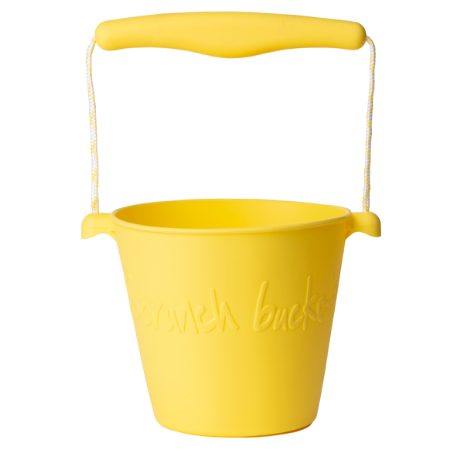 Scrunch-bucket - støvet gul - 5