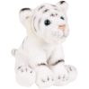 Siddende hvid tiger - lille - icon