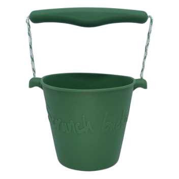 Scrunch-bucket - mørkegrøn 