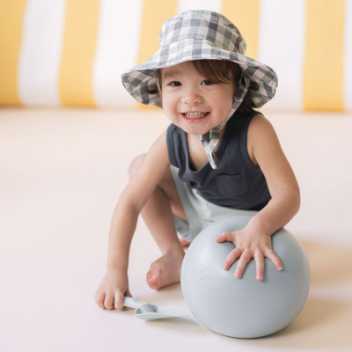 Scrunch-ball - lyseblå