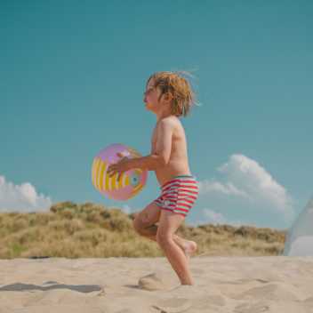 Badebold - banana pink