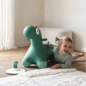 Hoppi - havegrøn dinosaurus