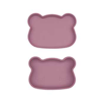 Snackie, bear - støvet rosa