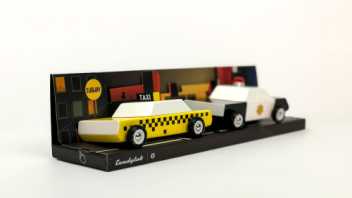 Junior - politibil & taxi