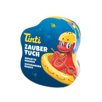 Magisk vaskeklud - folder ud i vand