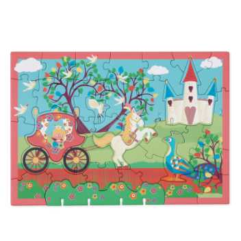 3D puslespil - prinsesse