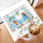 Opdagelsespuslespil - verden