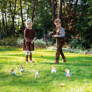 Kastespil med ringe - tukaner