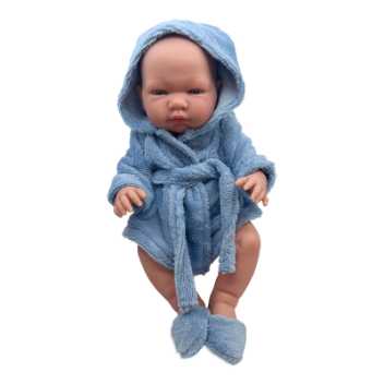 Badekåbe - sartblå