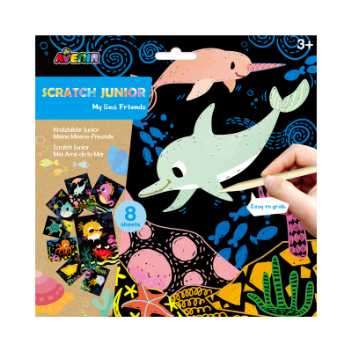 Scratch junior - mine venner i havet
