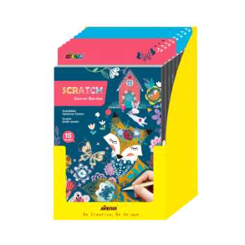 Display til A4 scratchbøger