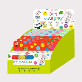 Display til prikmarkører