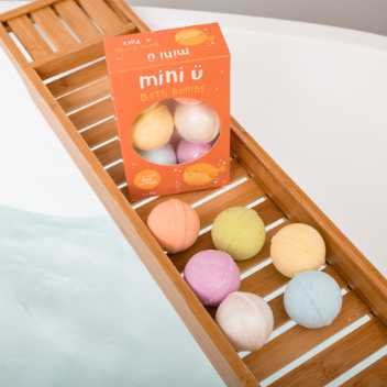 Badebomber - pakke med seks styk