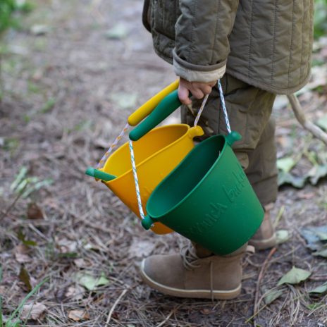 Scrunch-bucket - mørkegrøn  - 1