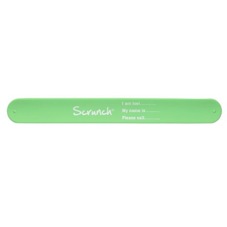 Scrunch-wristband - lysegrøn - 1
