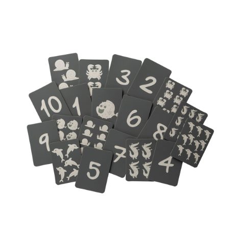 Scrunch-cards - antracitgrå - 3