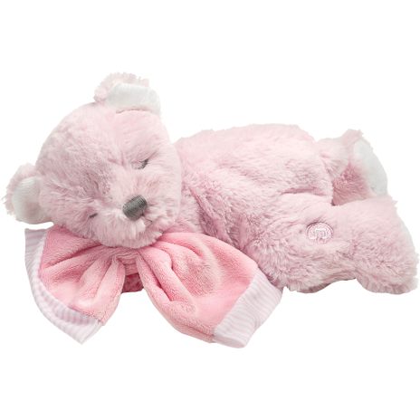 Sovende pink musikbamse