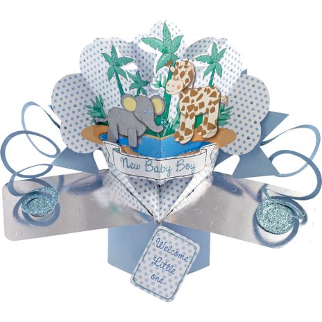 Pop-up kort - jungle