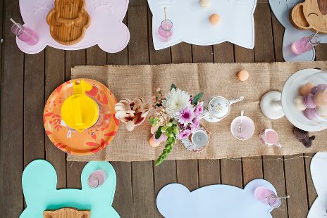 Dækkeserviet, bunny - mint - 4