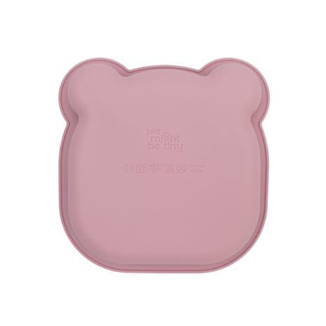 Bageform bjørn - støvet rosa - 2