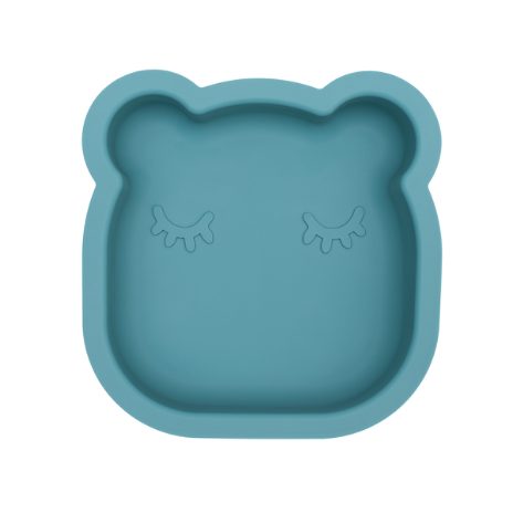 Bageform bjørn - petrolblå - 1