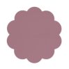 Blomsterformet dækkeserviet - støvet rosa - icon_1