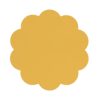 Blomsterformet dækkeserviet - gul - icon_1