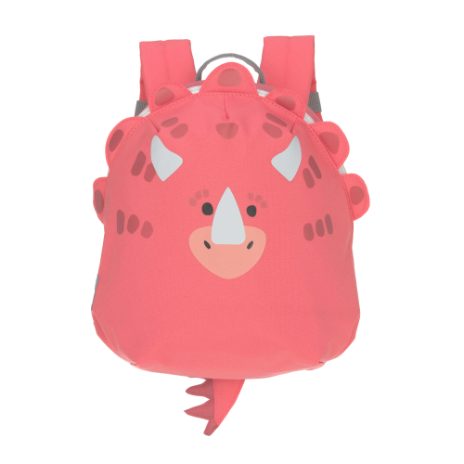 Lille rygsæk med dyremotiv - rosa dino - 2