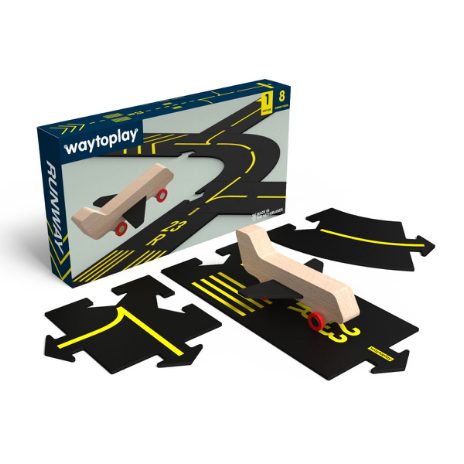 Lufthavn med fly - otte dele