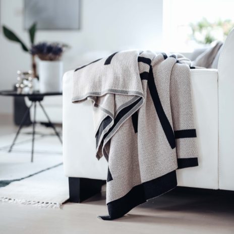 Vendbart tæppe - sandfarvet - 5