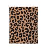 Leopardmønstret tæppe - brunt  - icon