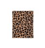Leopardmønstret babytæppe - brunt  - icon