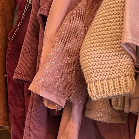 Bomuldsbukser - mørkrosa - 2