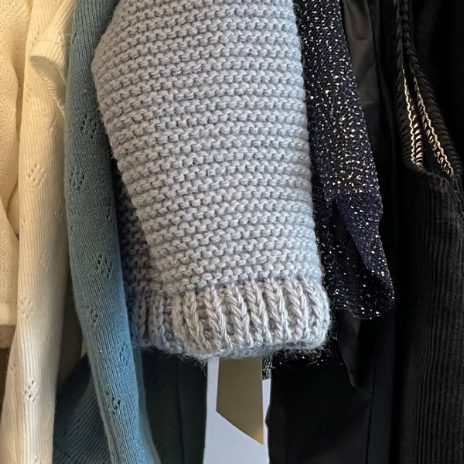 Bomuldsbukser - sartblå - 2