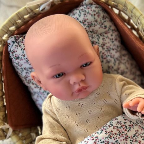 Dukkelift i flet - blomsterprint - 3