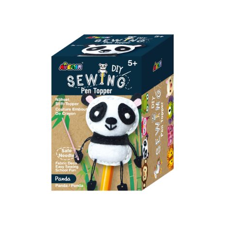 Sy din egen blyantstop – panda - 2