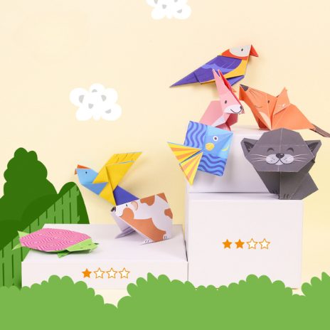 Origami - alle mine kæledyr  - 2