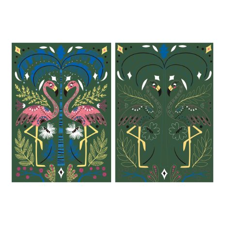 A4 scratchbog - magiske dyr  - 7