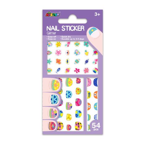 Negleklistermærker - blomster