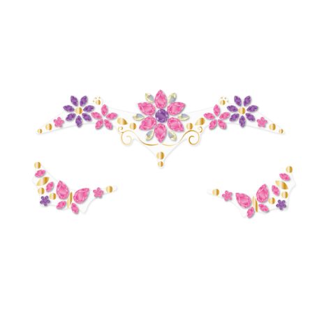Face gems – blomster  - 3