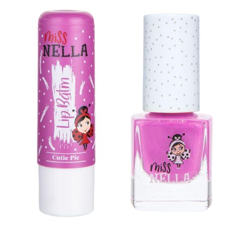 Gavesæt - neglelak & læbepomade