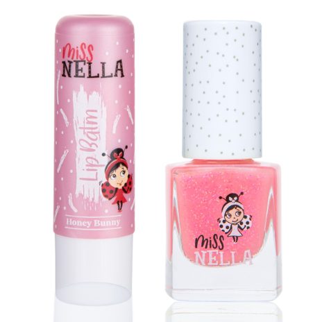 Gavesæt - neglelak & læbepomade